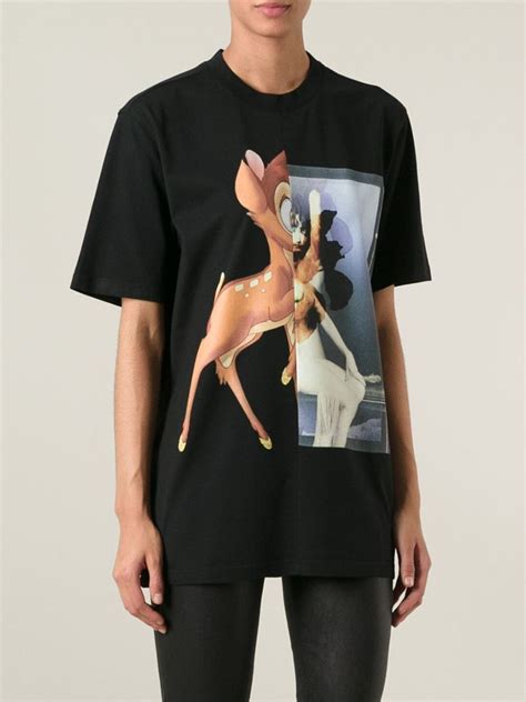 givenchy bambi tee black|null .